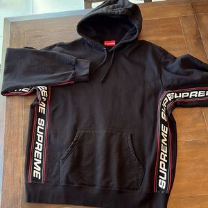 Black Supreme Hoodie